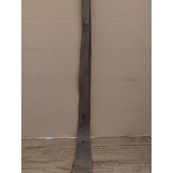 Vintage Superba Gray Rayon Mens Tie 54" By Georges Mens Shop Bethlehem PA - Picture 2 of 3